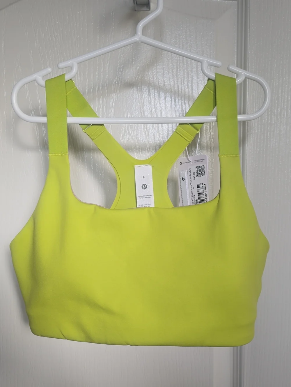 lululemon Ultralu Square Neck Workout Bra B/C